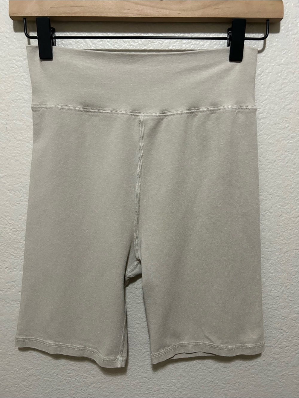 Jungmaven Women's Bike Shorts Beige Size Medium Slow Fashion Medium